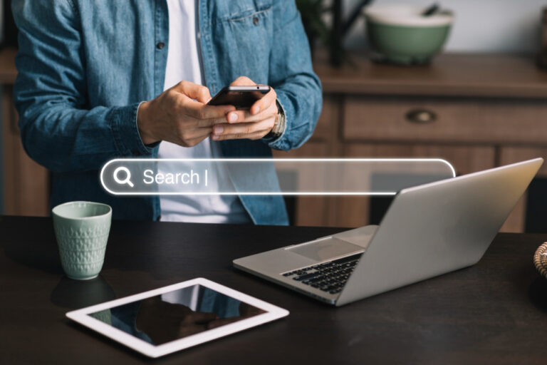 SEO training and digital strategy workspace